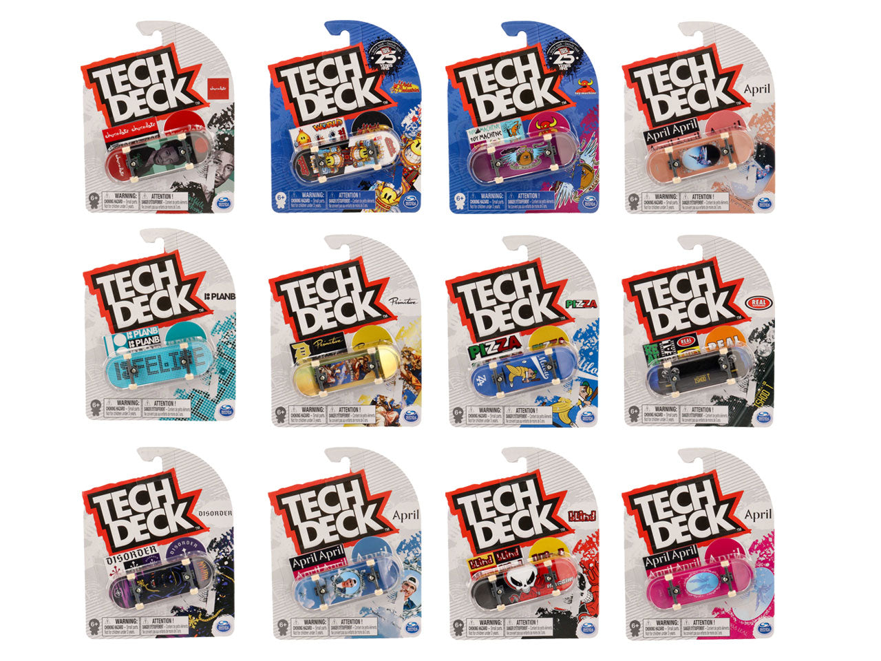 Tech deck skate singoli assortiti