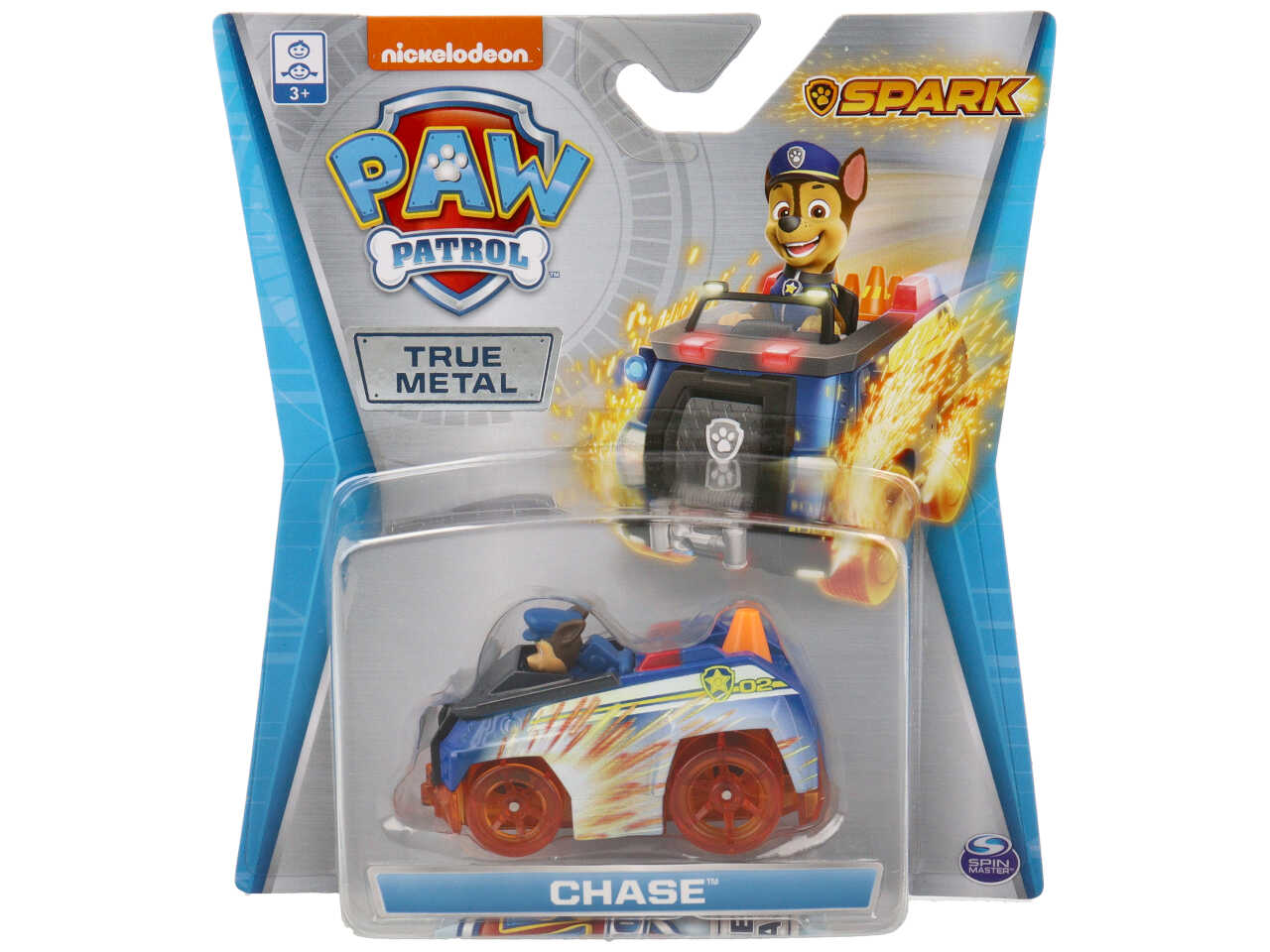 Paw patrol veicolo die cast charged up+ 6053257