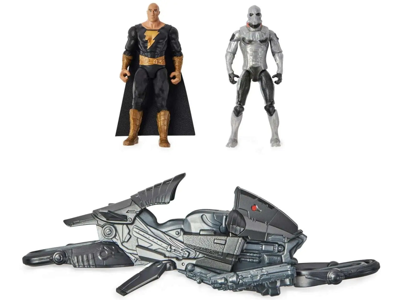 Set esclusivo di action figure DC Black Adam contro Intergang Mercenary | Spin Master