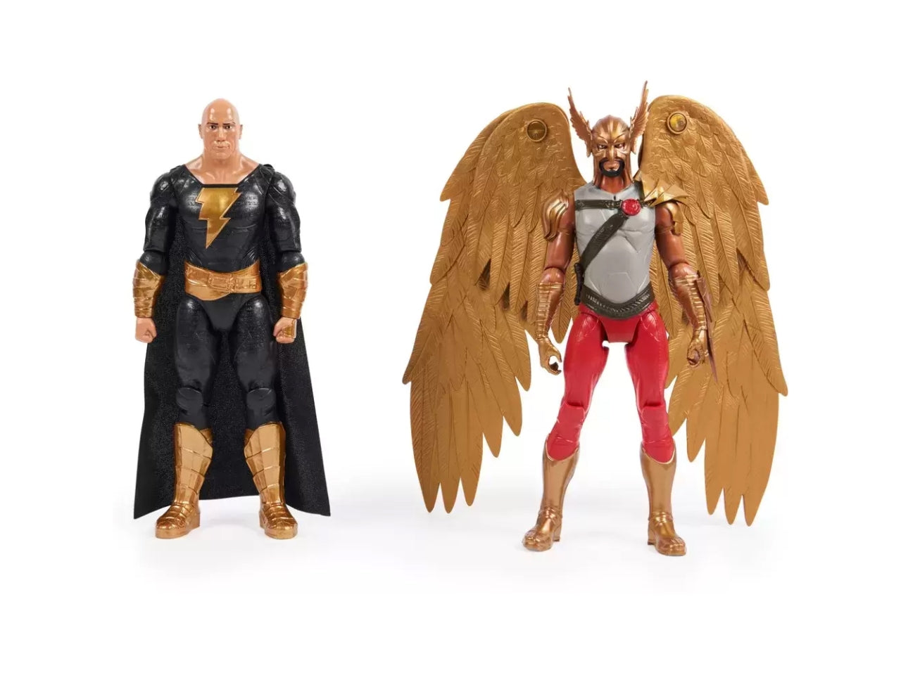 Set 2 personaggi action figure Black Adam e Hawkman | Spin Master