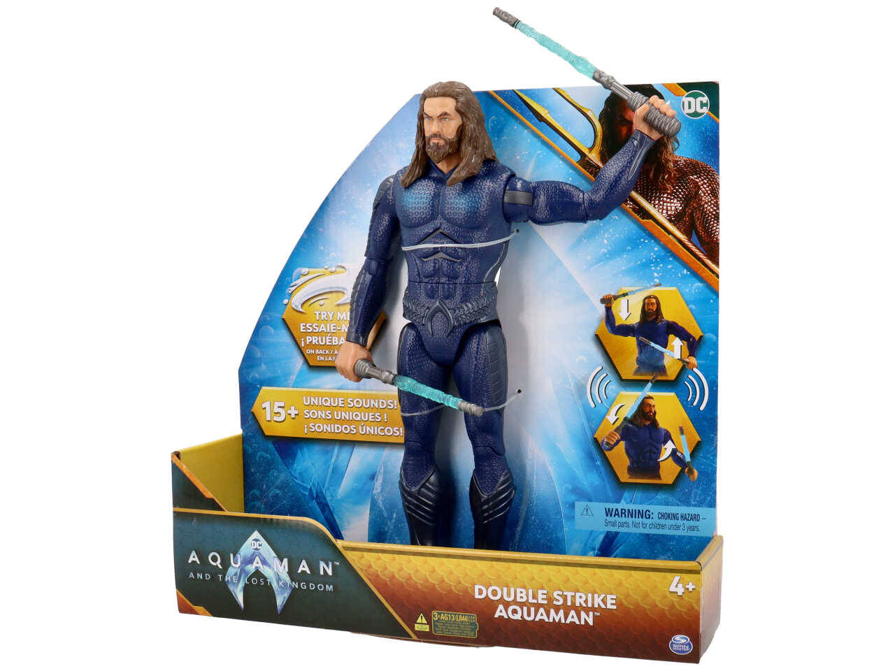 Aquaman movie personaggio aquaman deluxe 30cm