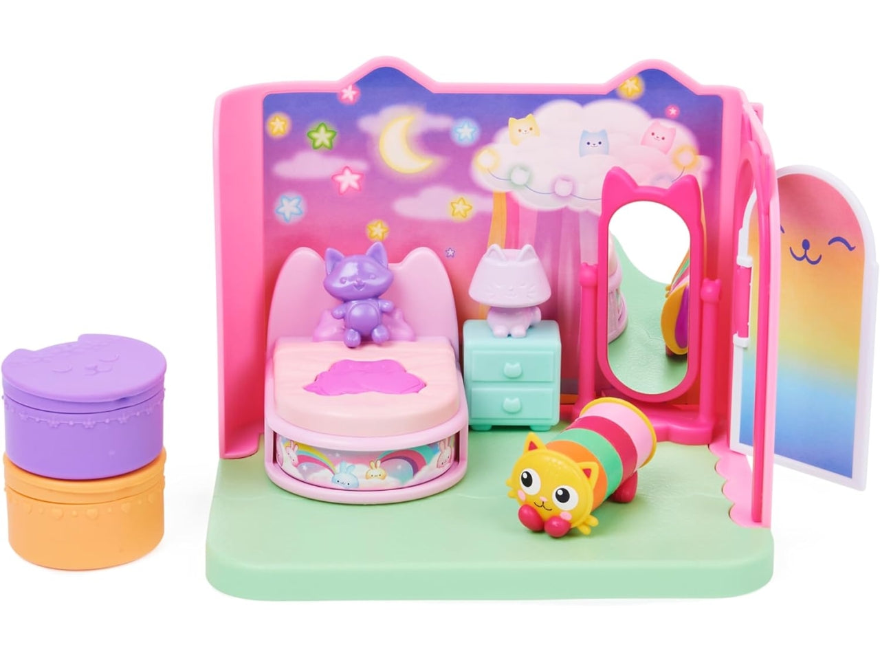 Gabby's Dollhouse, la camera da letto, set le stanze della casa, per bambine dai 3+ anni - Spin Master