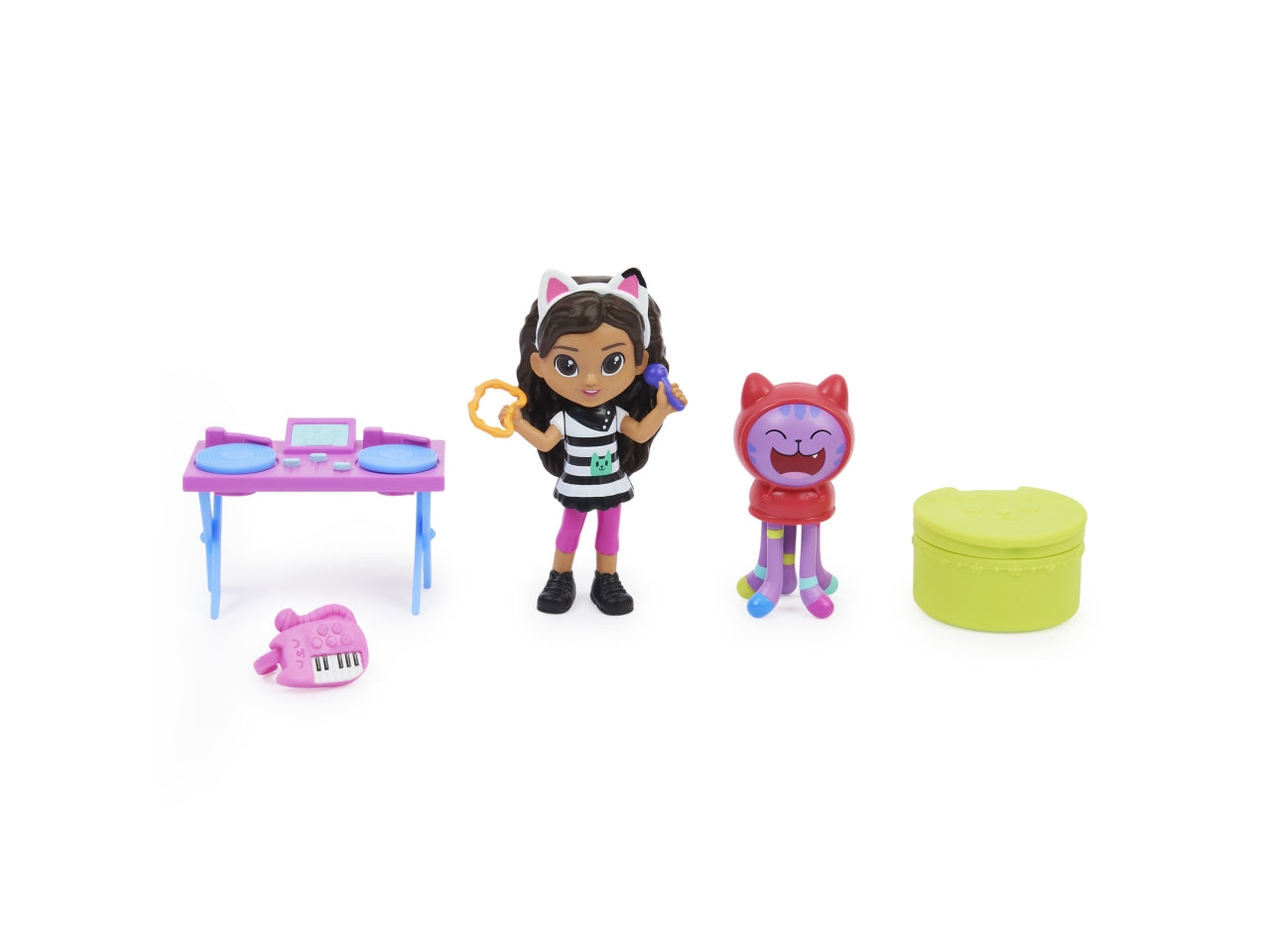 Gabby's Dollhouse, set karaoke con 2 personaggi e scatola sorpresa, per bambine di 3+ anni - Spin Master