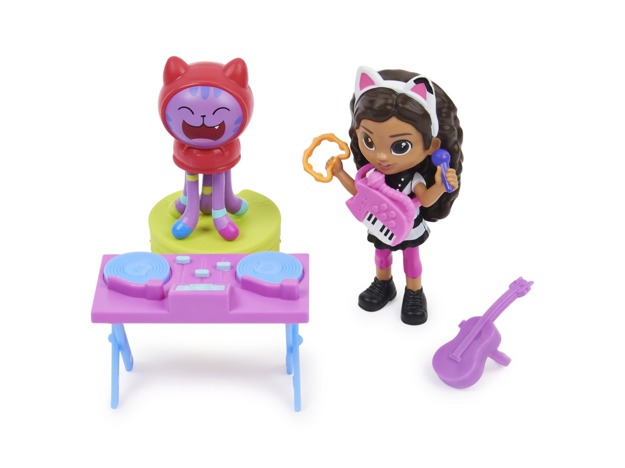 Gabby's Dollhouse, set karaoke con 2 personaggi e scatola sorpresa, per bambine di 3+ anni - Spin Master