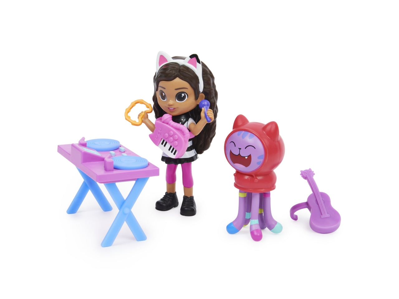 Gabby's Dollhouse, set karaoke con 2 personaggi e scatola sorpresa, per bambine di 3+ anni - Spin Master