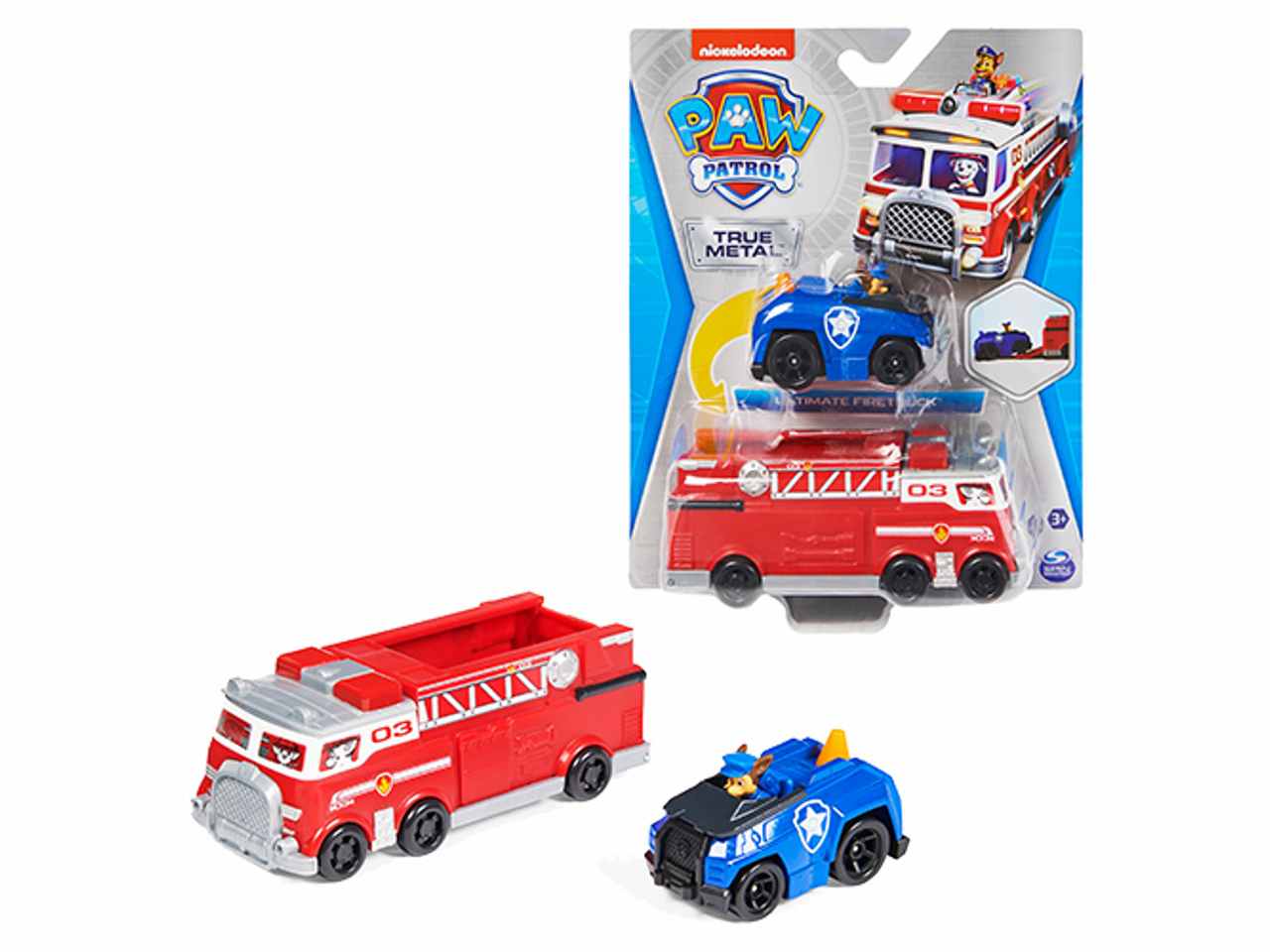 Paw patrol die cast camion pompieri e marshall 6063231