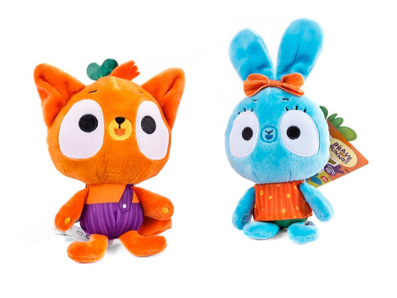 Brave bunnies peluche 25cm 6063774