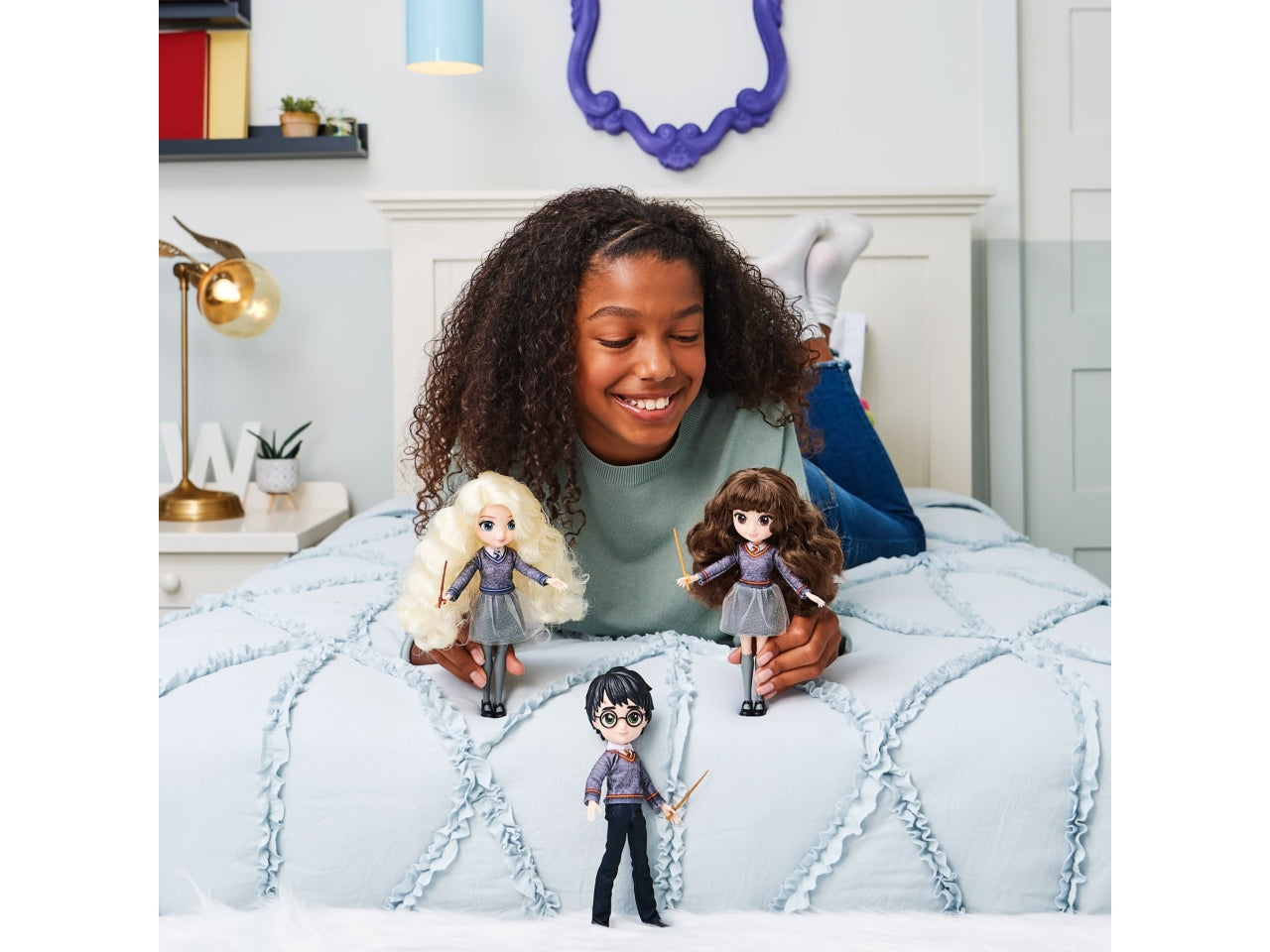 Wizarding world harry potter fashion dolls - disponibile harry, hermione, cho o luna $