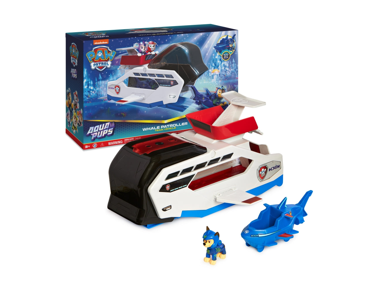 Paw patrol whale patroller aqua pups