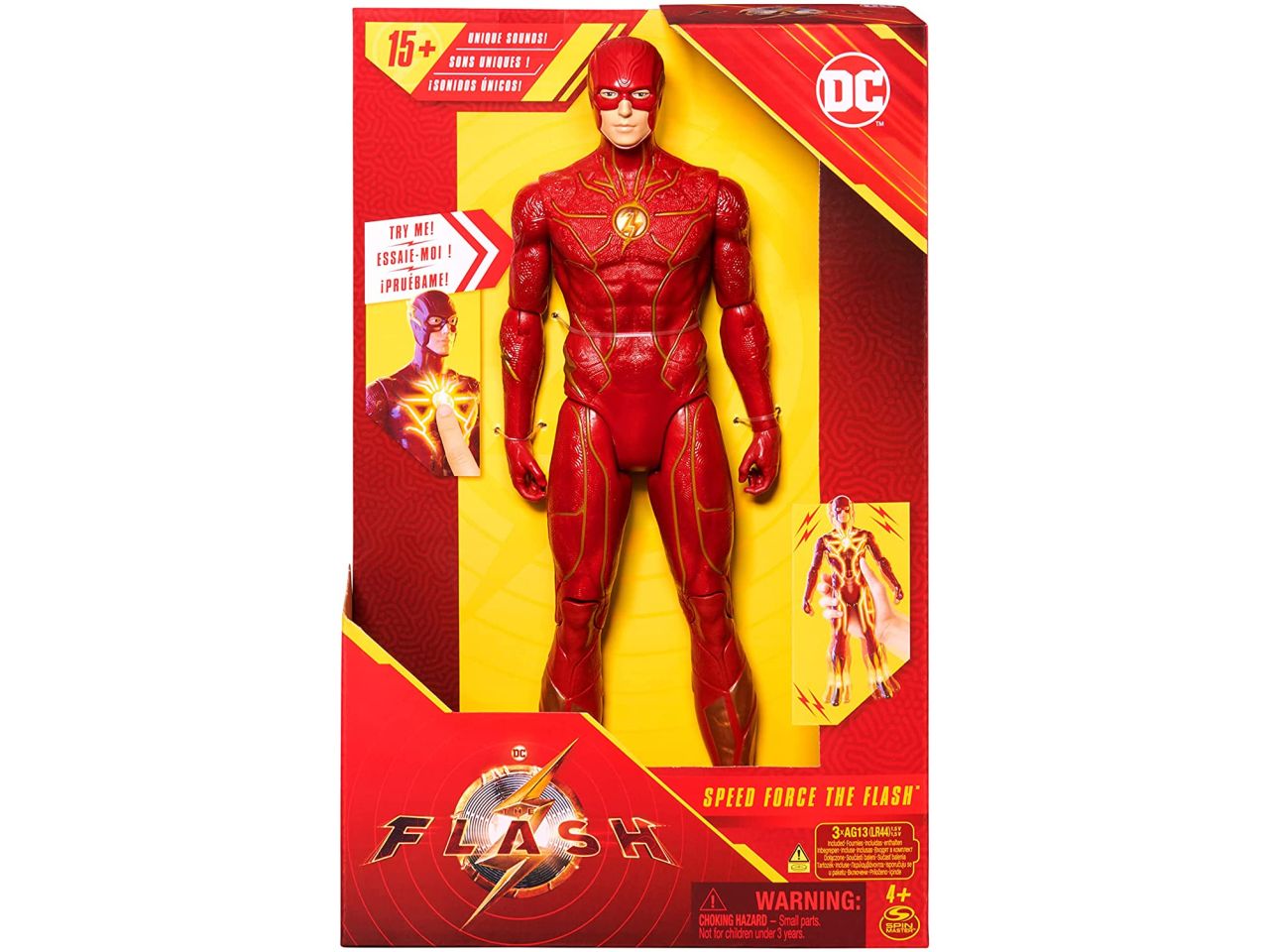 Flash the movie personaggio flash deluxe 30cm