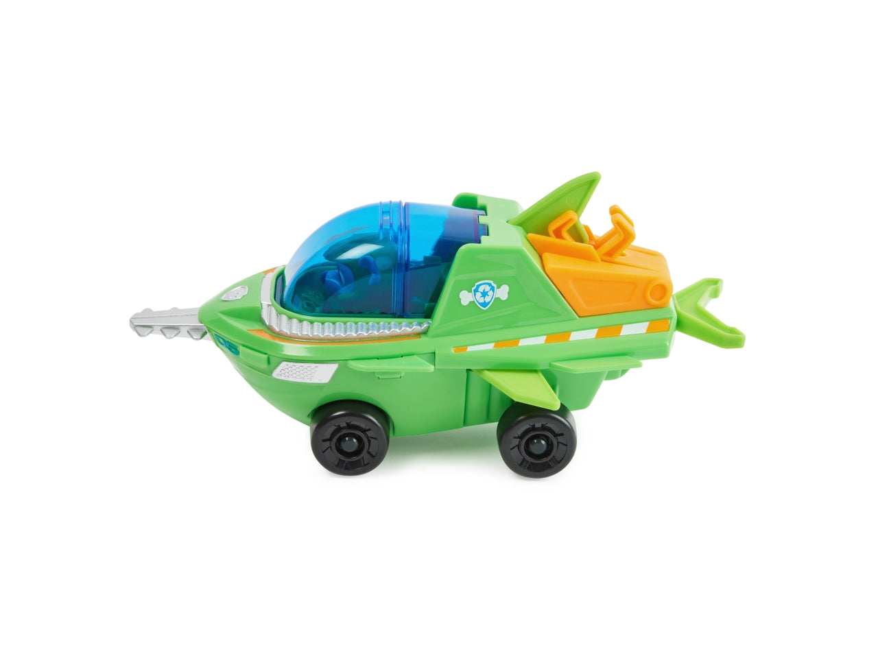 Paw patrol veicolo tematizzato aqua pups rocky