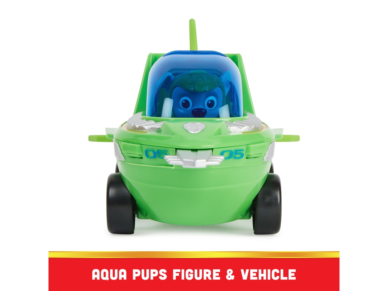 Paw patrol veicolo tematizzato aqua pups rocky