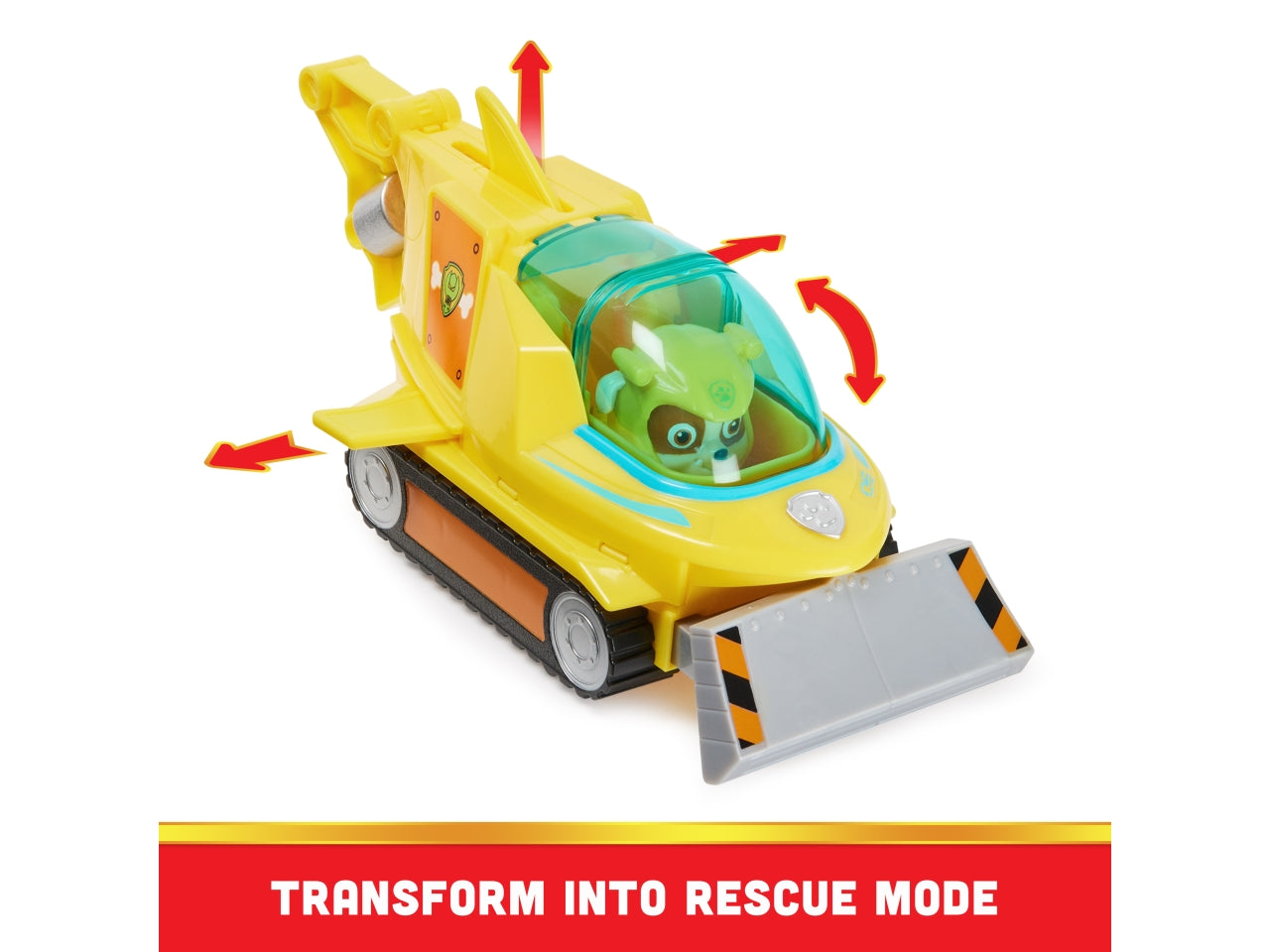 Paw patrol veicolo tematizzato aqua pups rubble