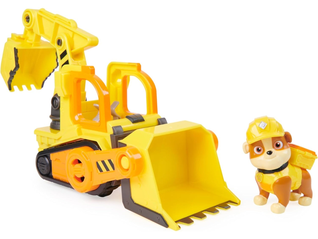 Rubble & Crew, veicolo bulldozer di Rubble's con personaggio per bambini dai 3+ anni - Spin Master