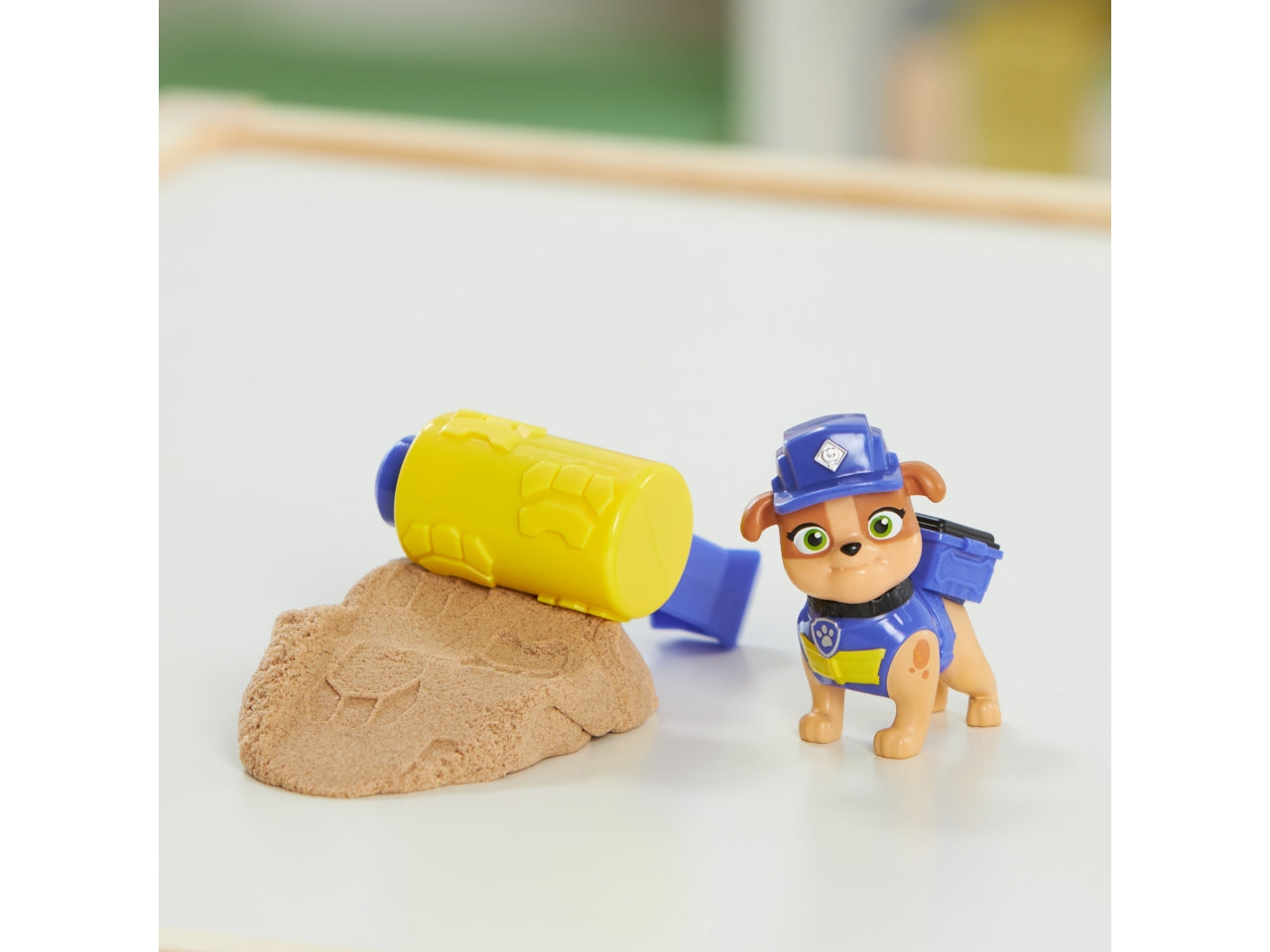 Rubble & Crew, set 2 personaggi Paw Patrol con kinetic per bambini dai 3+ anni - Spin Master