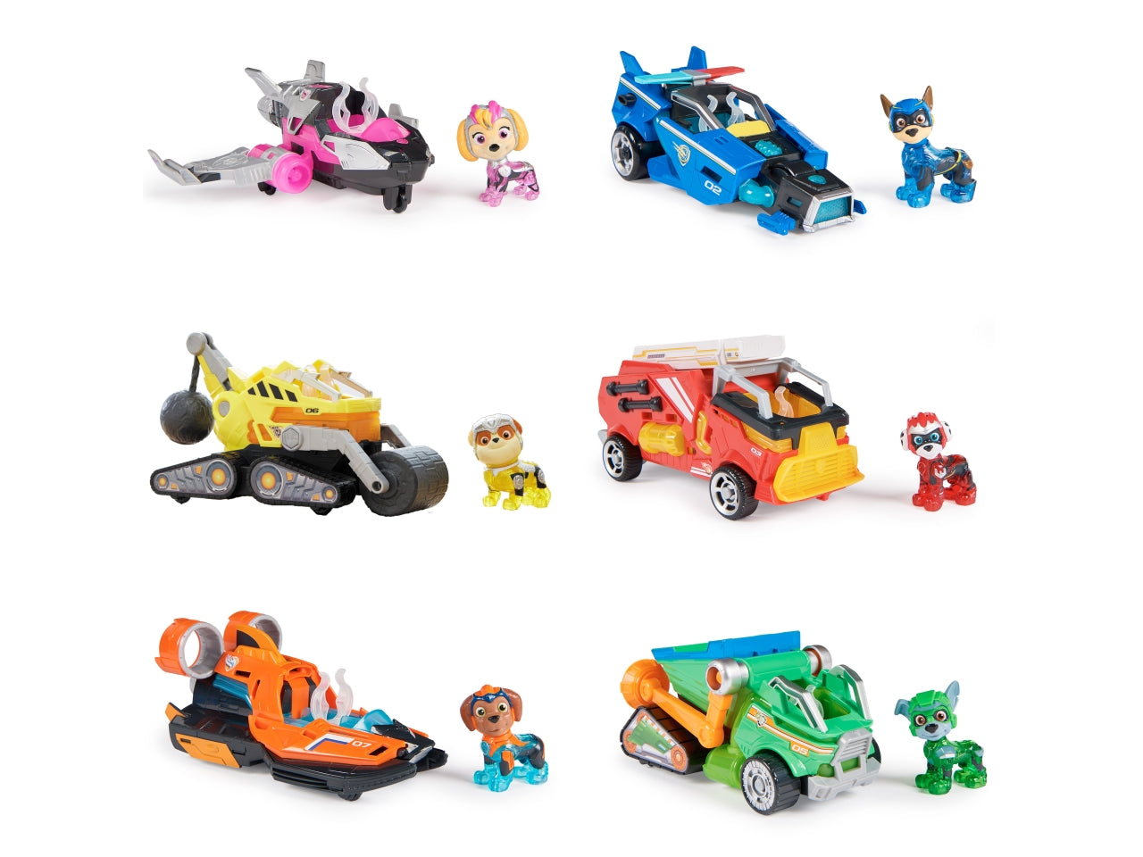 Paw patrol veicoli tematizzati movie modelli assortiti - Galiani Store