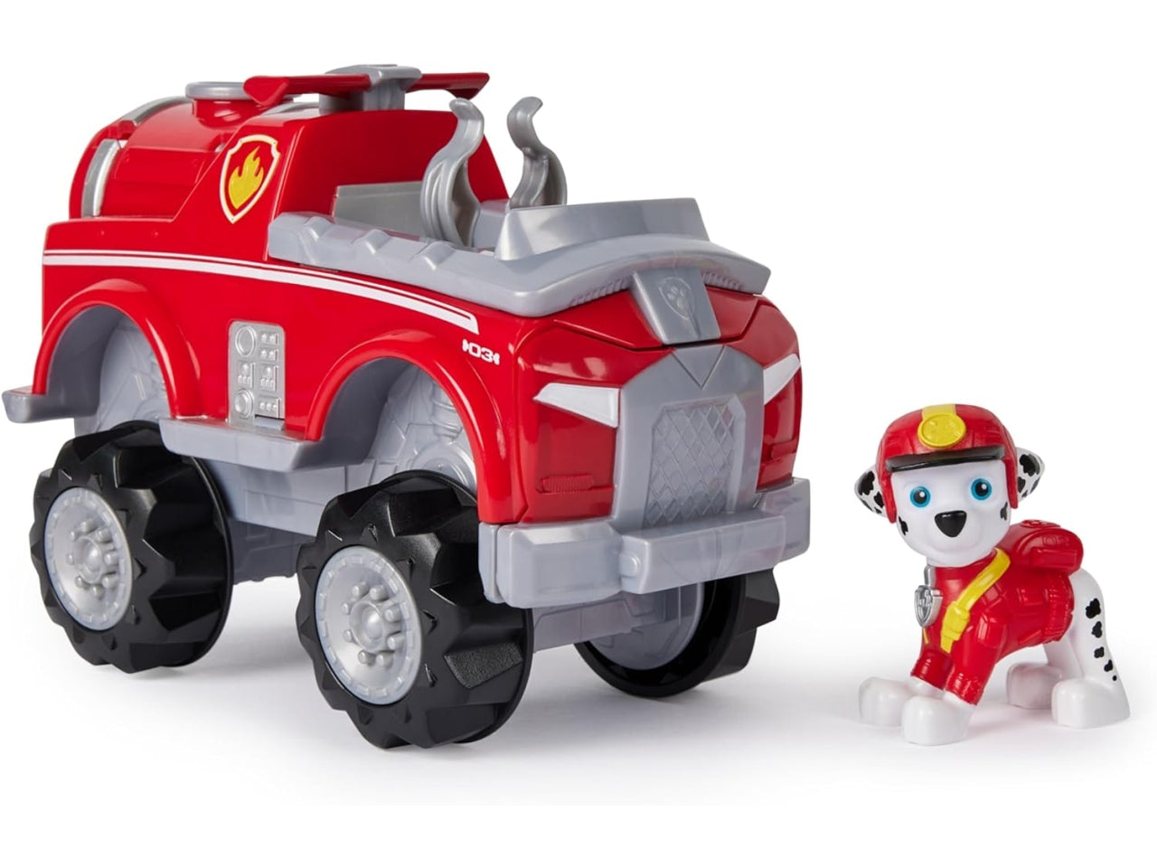 Paw Patrol veicolo giungla camion pompieri di Marshall, per bambini dai 3+ anni - Spin Master