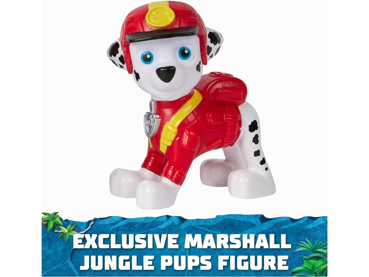 Paw Patrol veicolo giungla camion pompieri di Marshall, per bambini dai 3+ anni - Spin Master