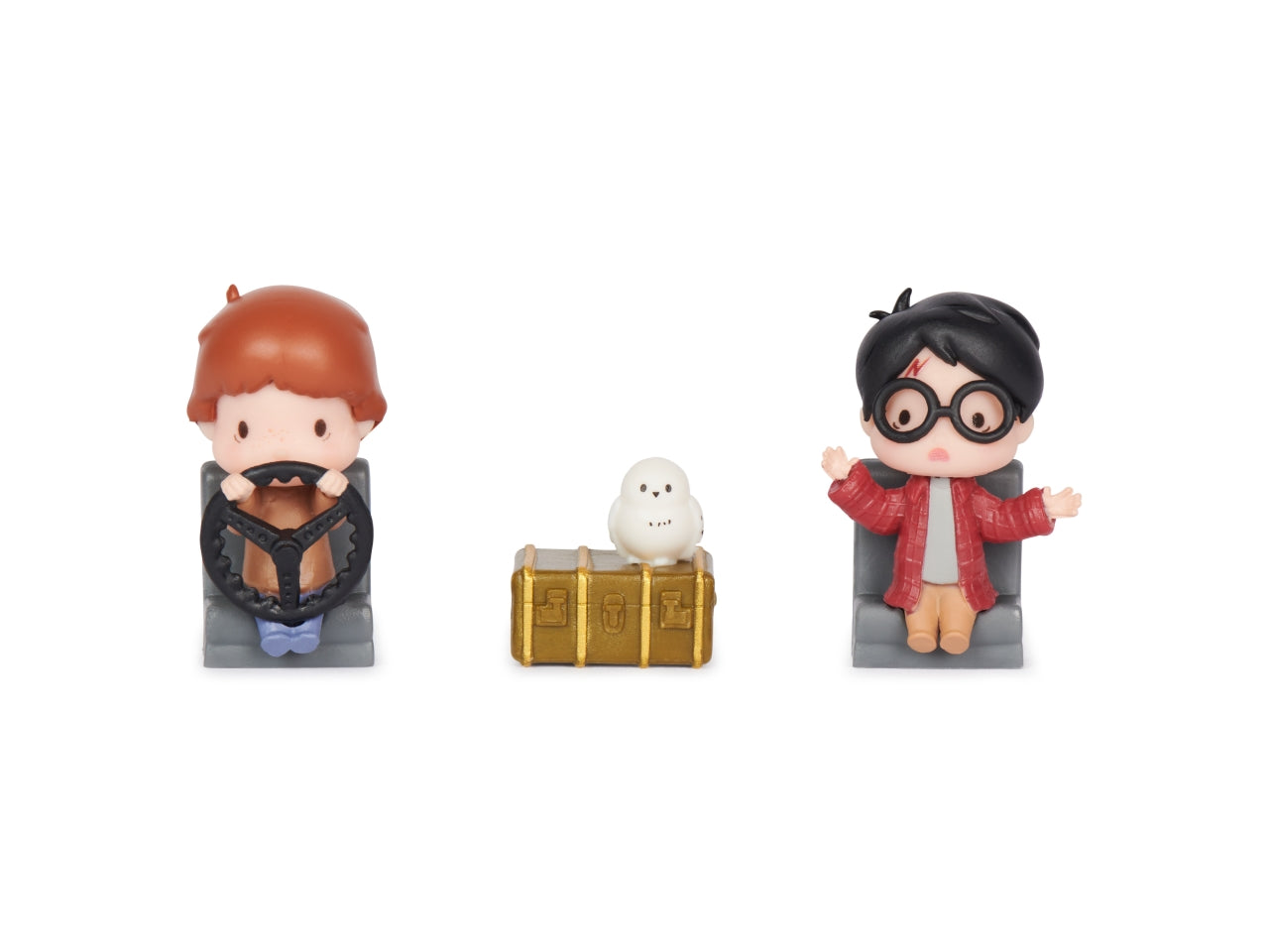 Wizarding world harry potter multi pack da 3 mini personaggi  versione a