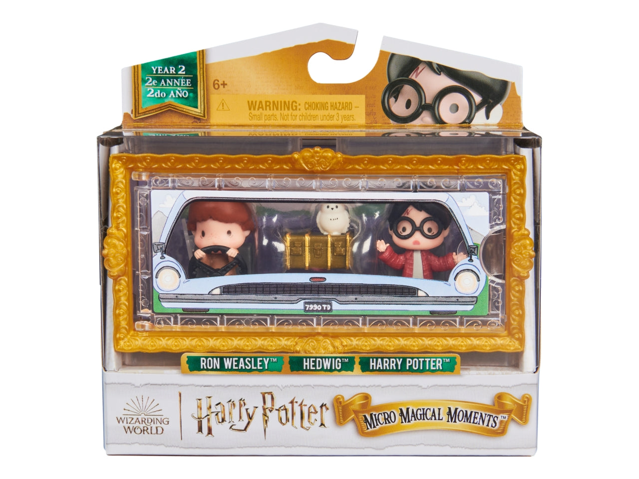 Wizarding world harry potter multi pack da 3 mini personaggi  versione a