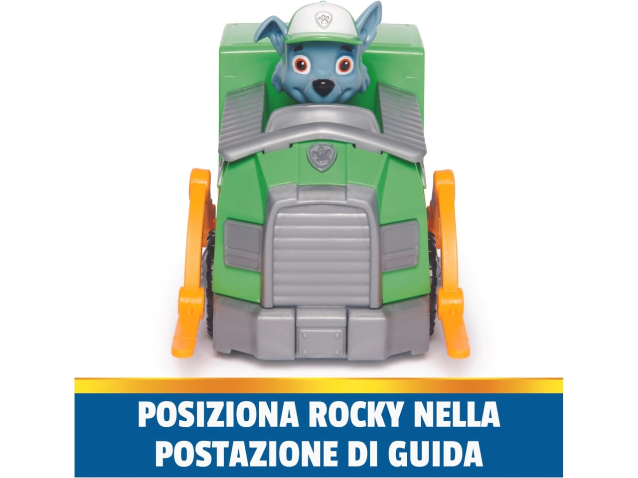 Paw patrol veicolo base rocky eco