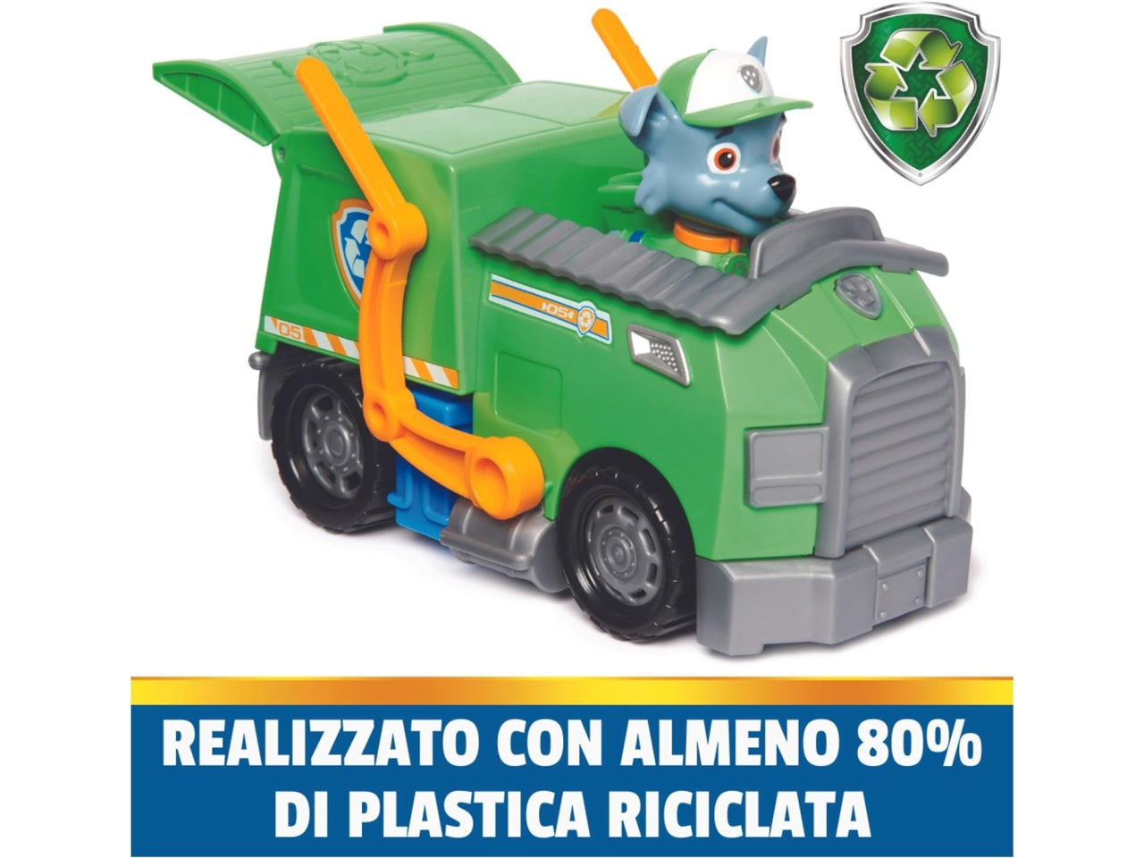 Paw patrol veicolo base rocky eco