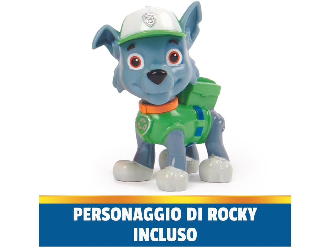 Paw patrol veicolo base rocky eco