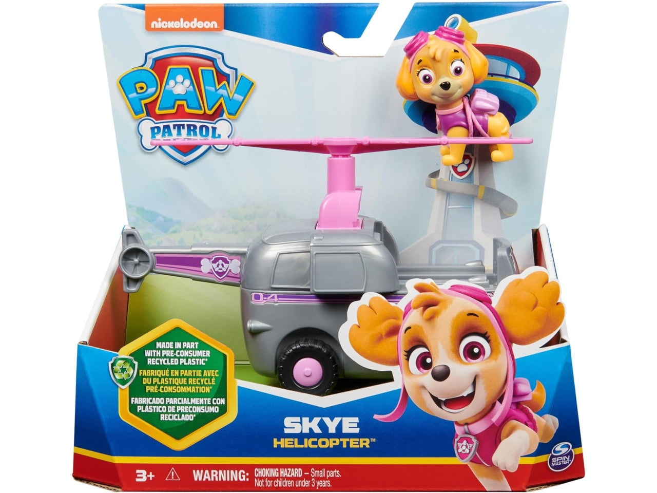 Paw patrol veicolo base skye eco