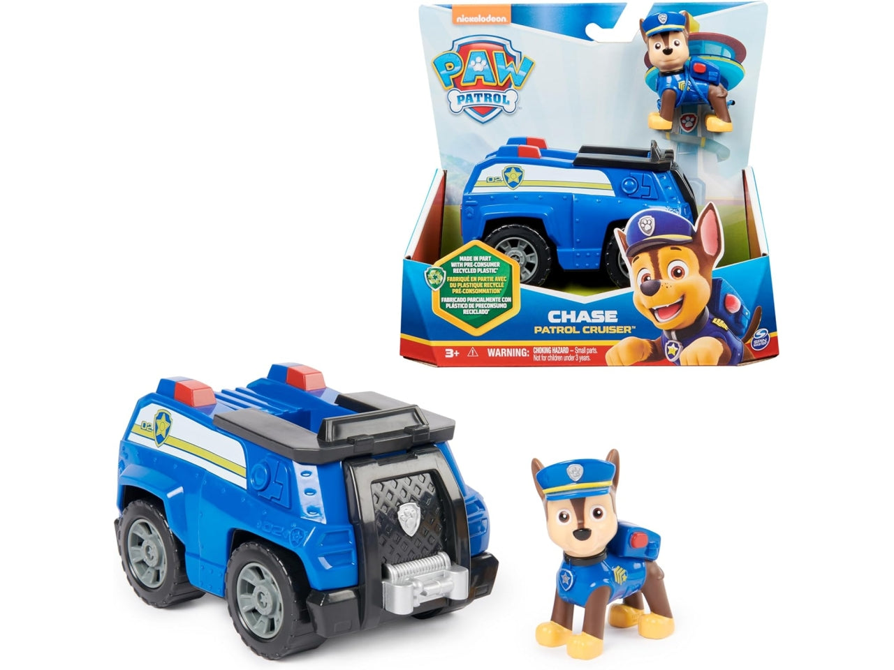 Paw patrol veicolo base chase eco