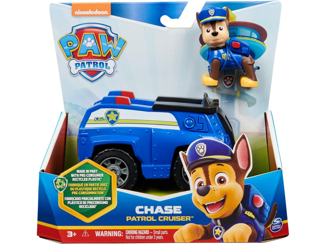 Paw patrol veicolo base chase eco