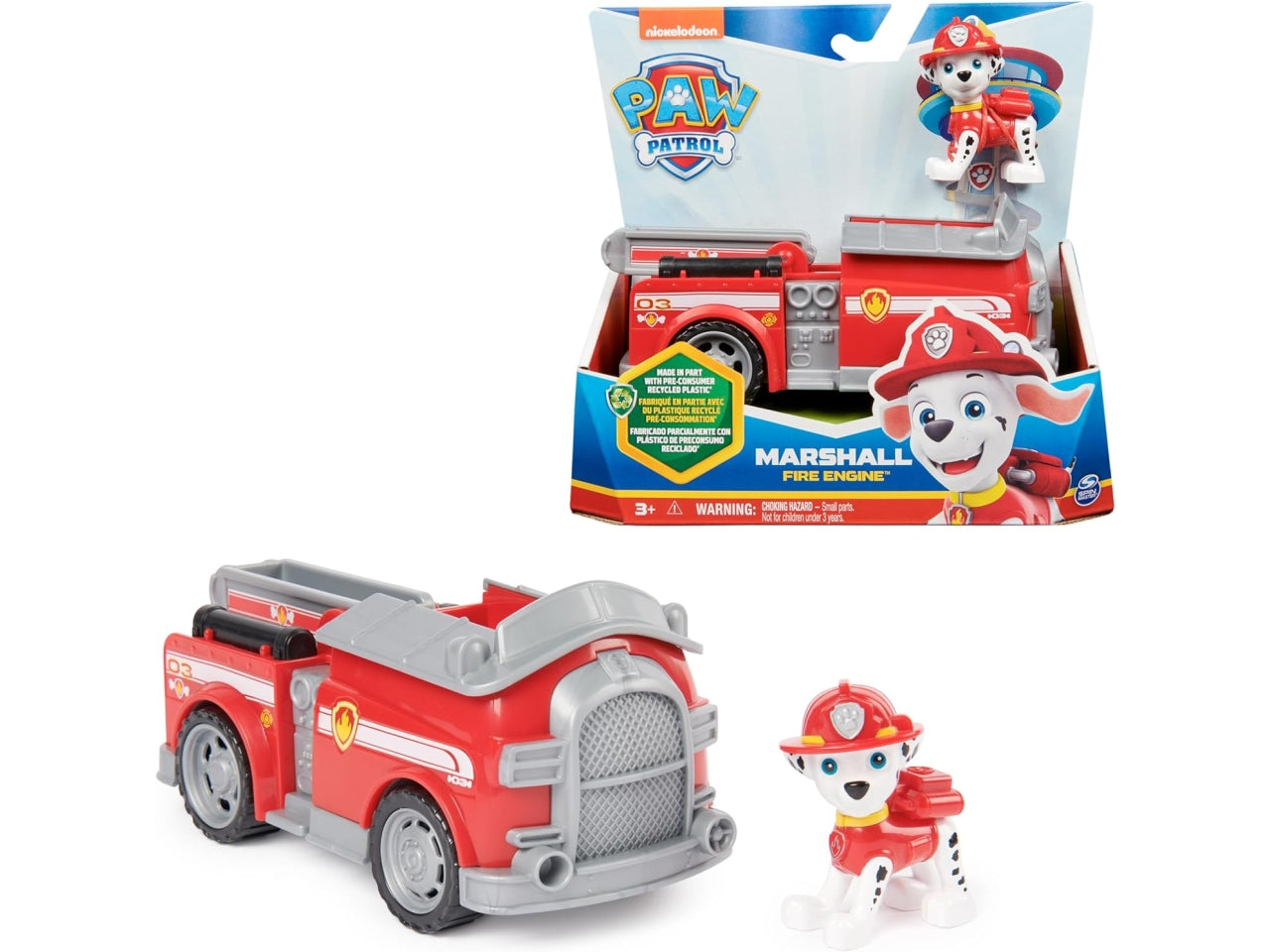 Paw patrol veicolo base marshall eco