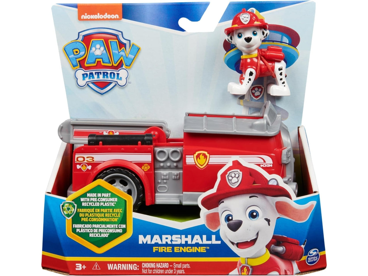 Paw patrol veicolo base marshall eco