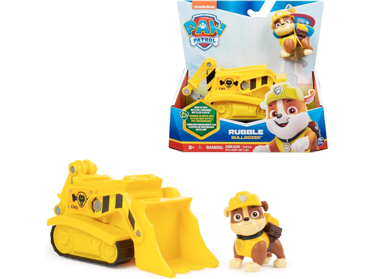 Paw patrol veicolo base rubble eco