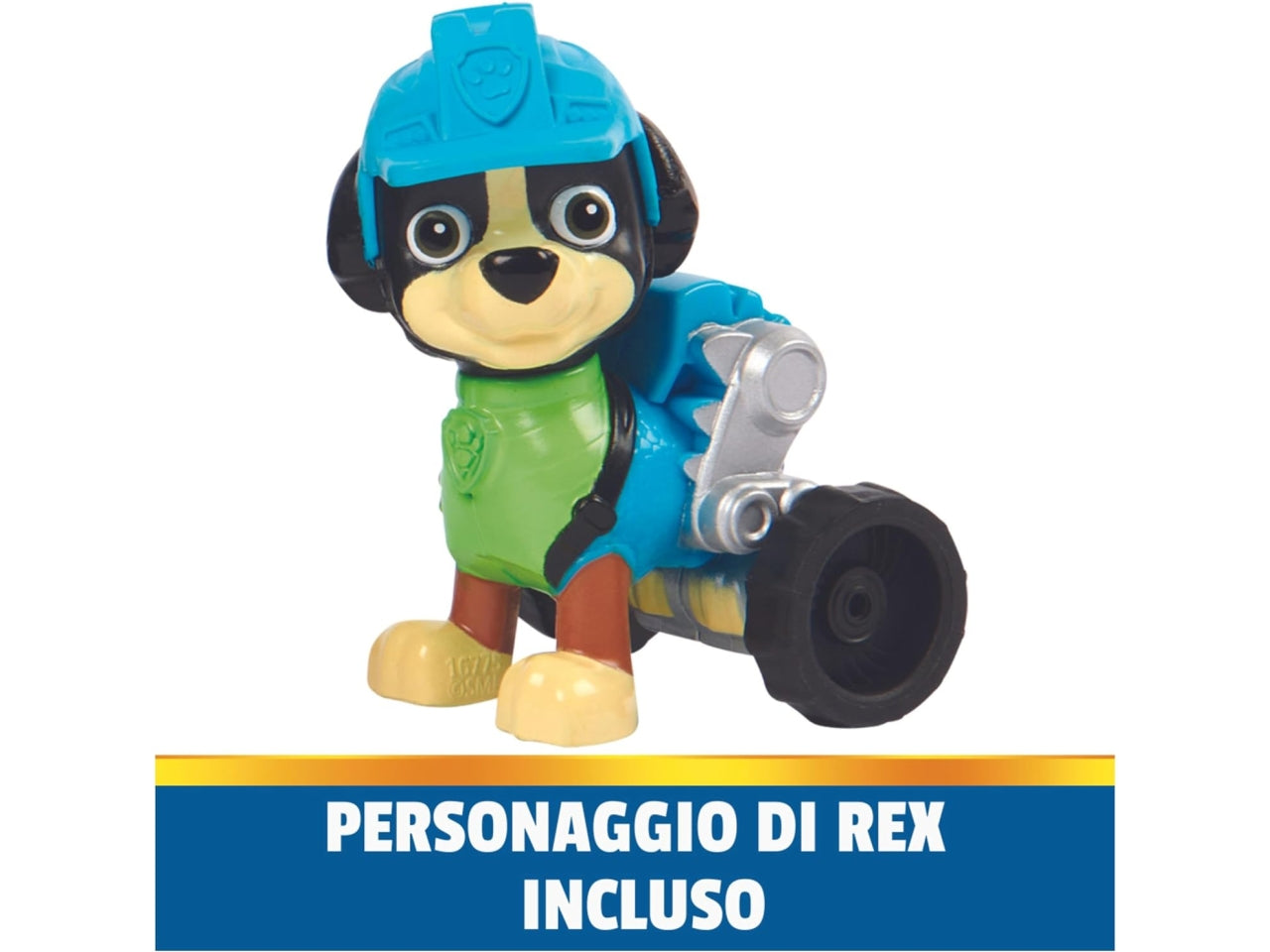 Paw Patrol veicolo da salvataggio di Rex con personaggio incluso per bambini dai 3+ anni - Spin Master