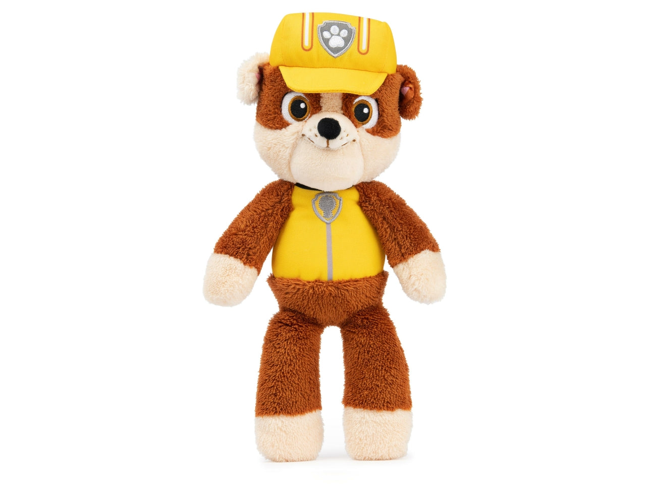 Paw Patrol, morbido peluche di Rubble, 33 cm per bambini da 1+ anni - Spin Master