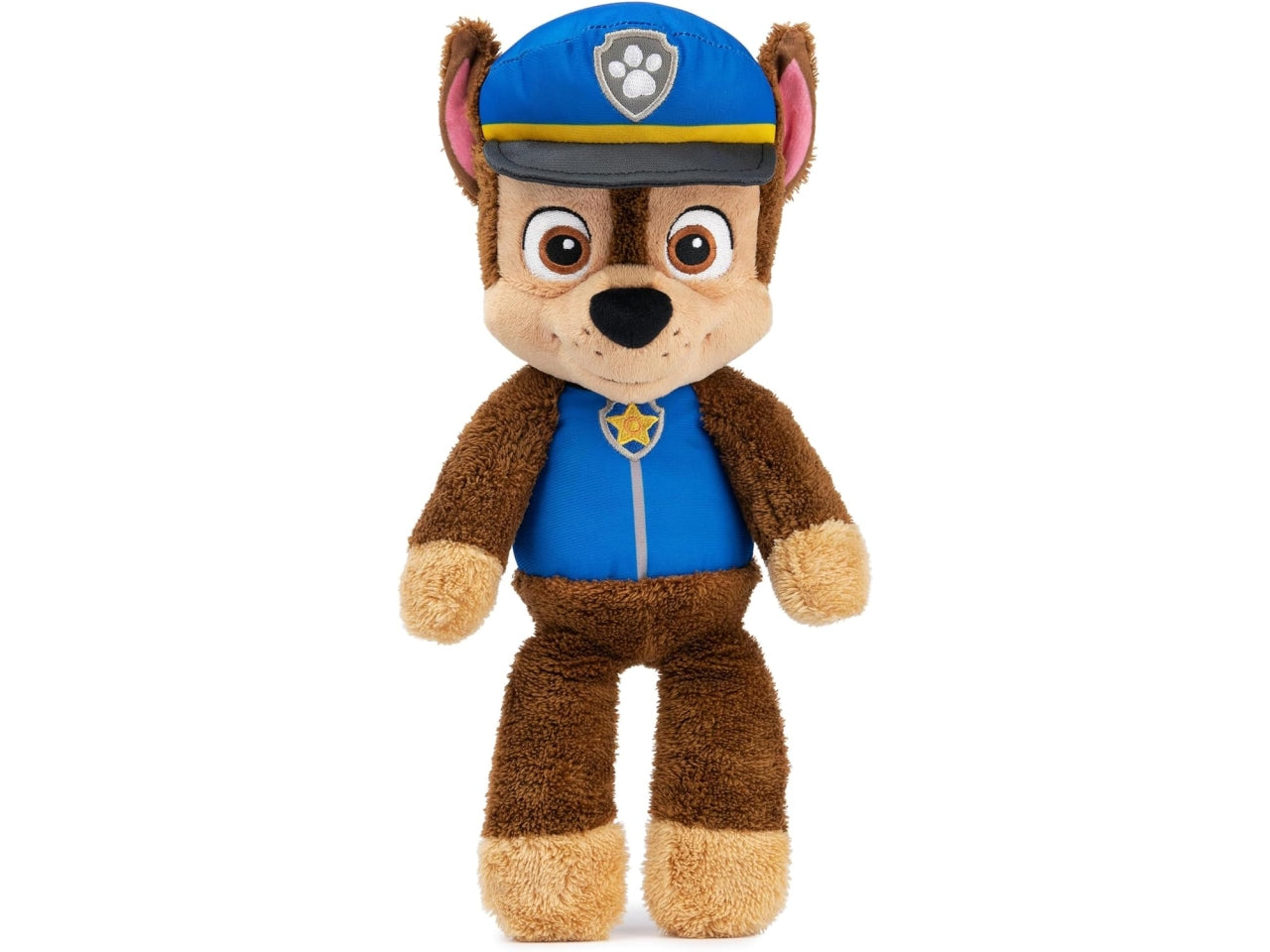 Paw Patrol, morbido peluche di Chase poliziotto, 33 cm per bambini da 1+ anni - Spin Master