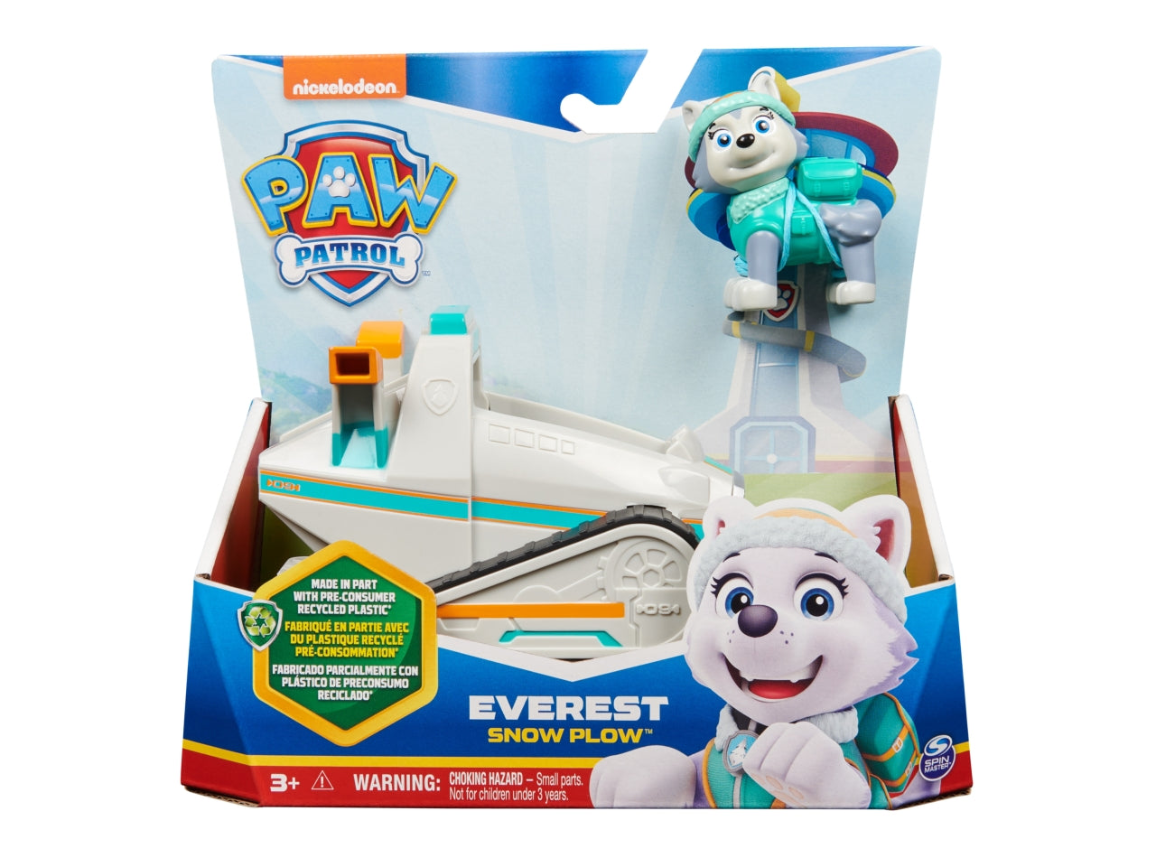 Paw patrol veicolo base everest eco