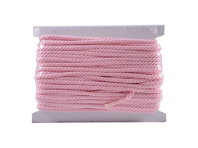 Cordone a tre capi 20mt.rosa col.2 520/5