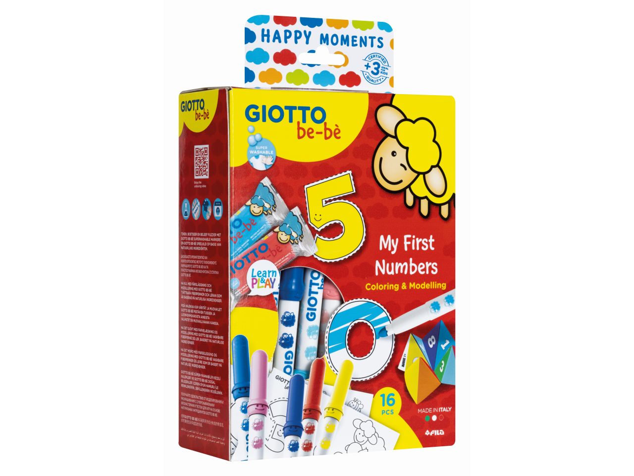 Giotto bebe' happy moments my first numbers F478600