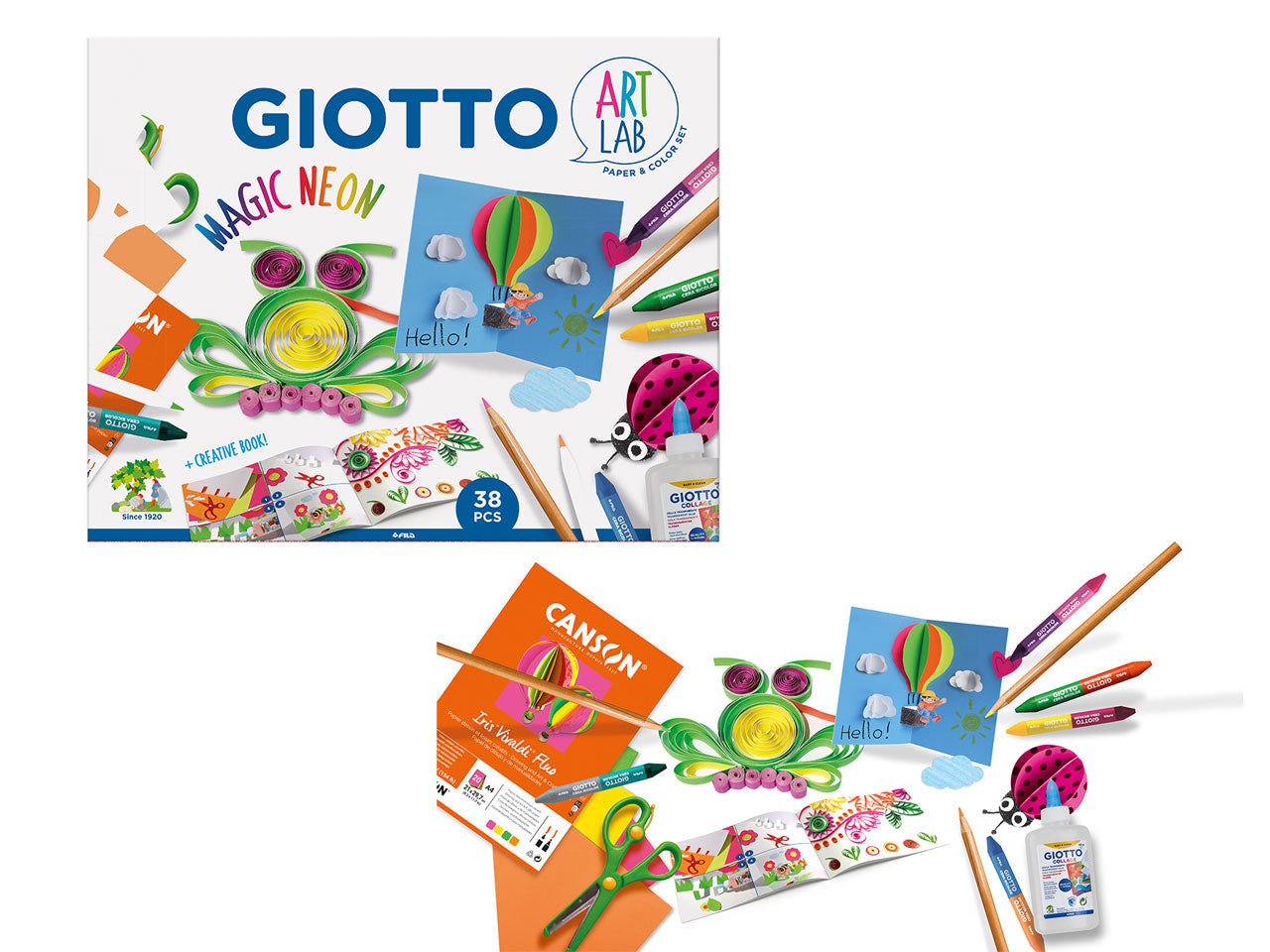 Giotto magic neon