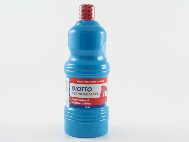 Tempera Giotto blu ciano 1000 ml