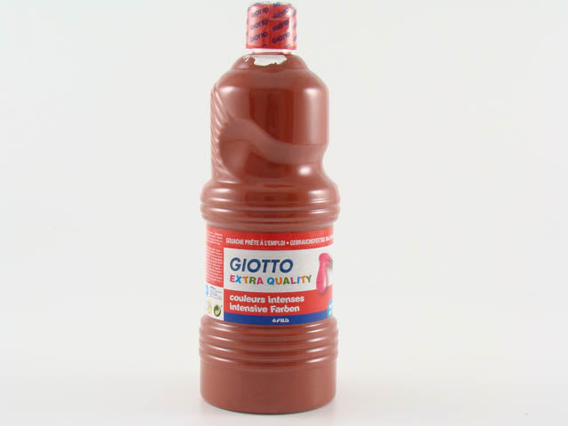 Tempera Giotto marrone scuro 1000 ml