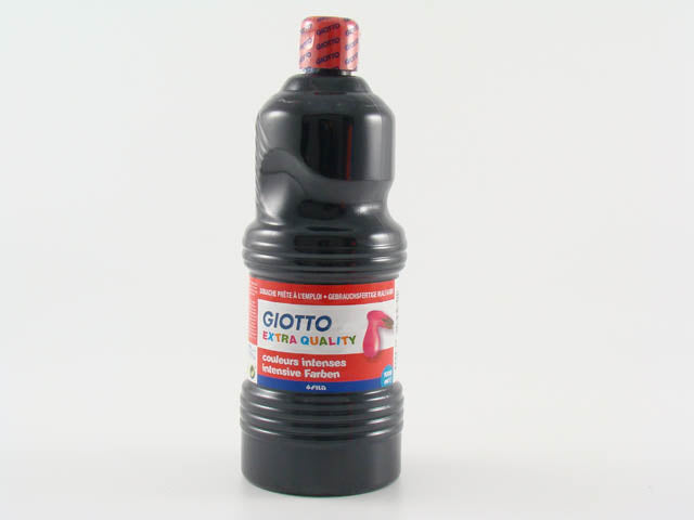 Tempera Giotto nero 1000 ml