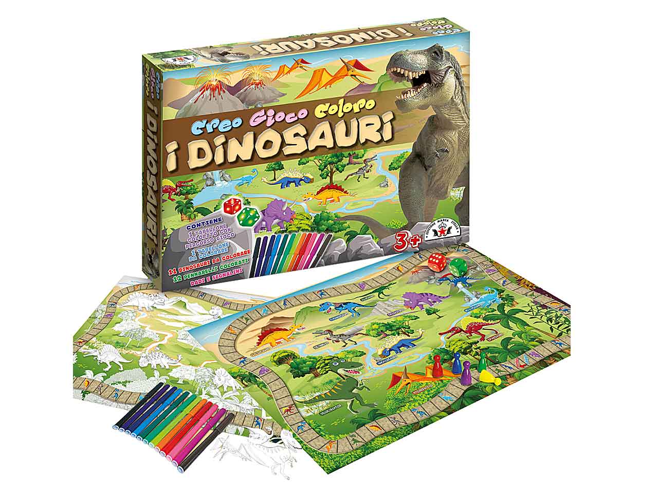 Gioco coloro i dinosauri 107