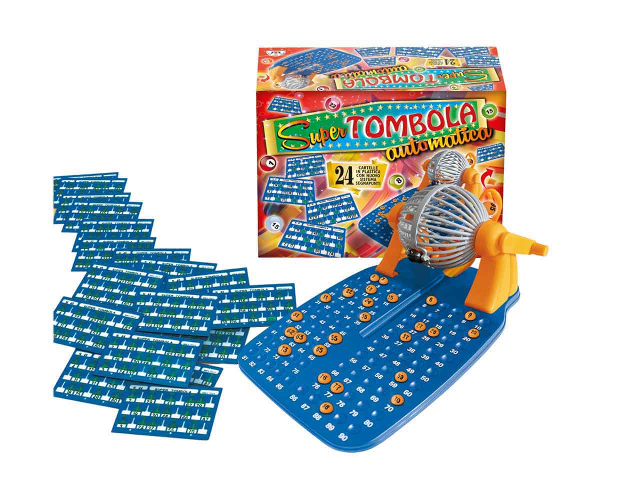 Gioco tombola autom. 24cartelle 120