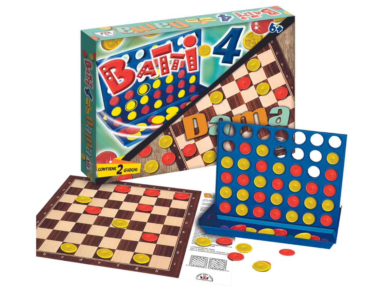 Gioco batti 4 e dama 129