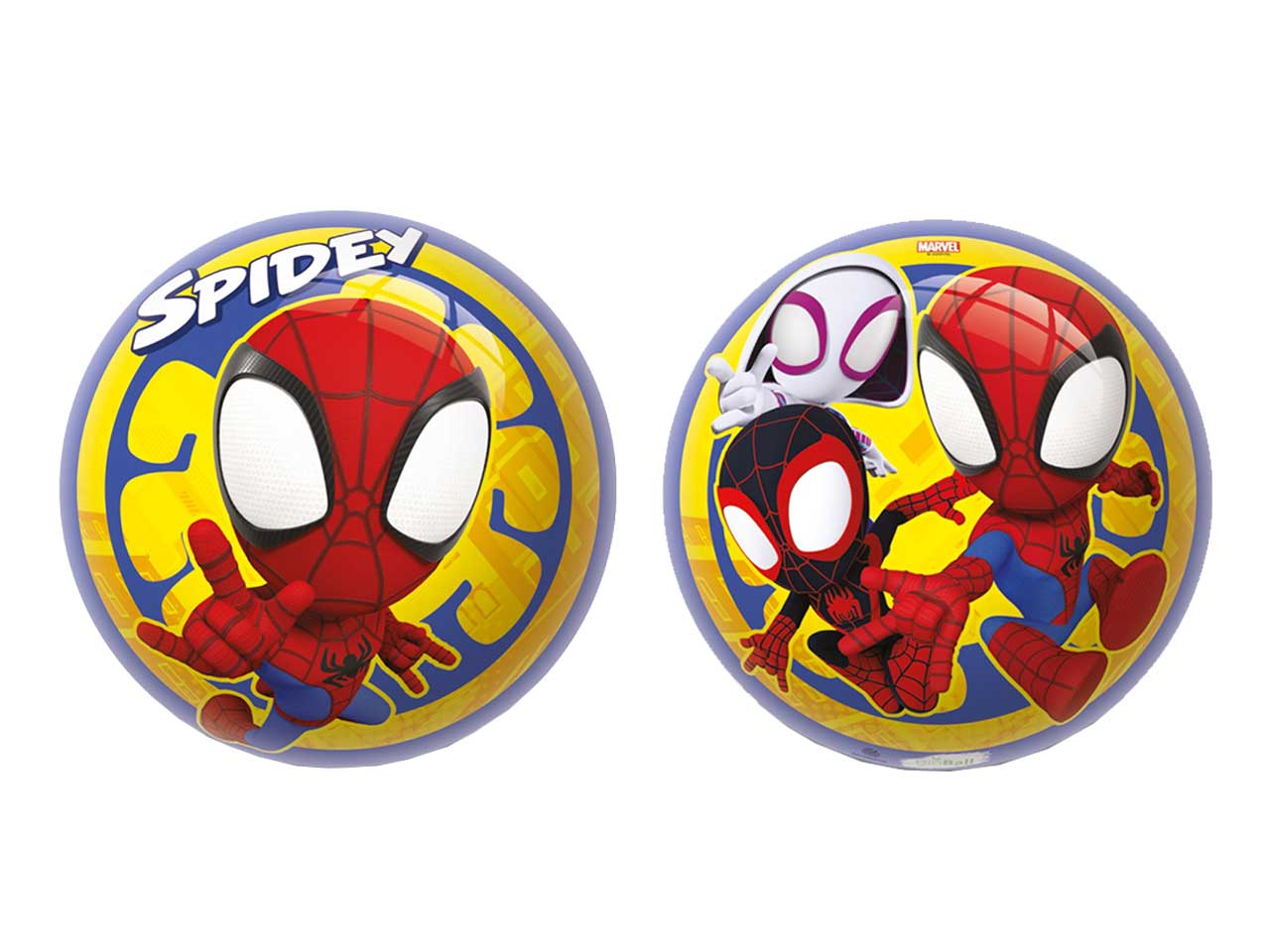 Pallone da calcio spidey d.14cm gonfio