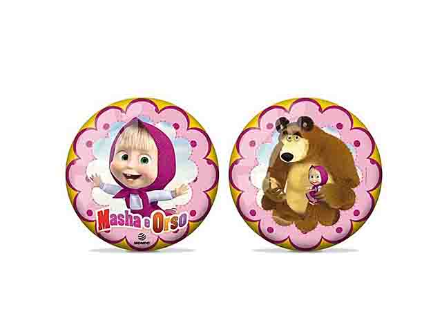 Pallina d6cm masha e l'orso 05976