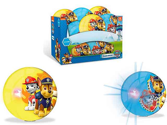 Pallone 14cm paw patrol flash 09072