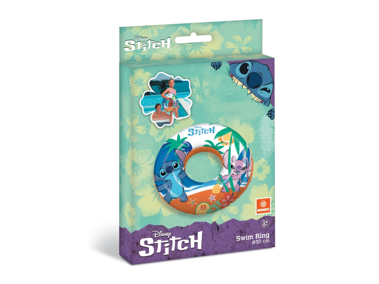 Stitch salvagente d.50cm per bambini dai 2+ anni